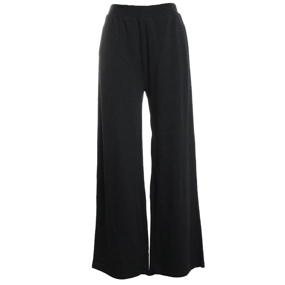 French Terry Wide Leg Pant