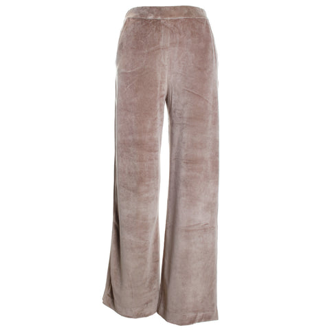 Velour Wide Leg Pant