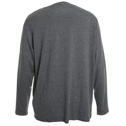 Soft Touch Long Sleeve Semi Relaxed V-Neck