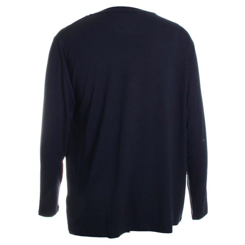 Soft Touch Long Sleeve Semi Relaxed V-Neck
