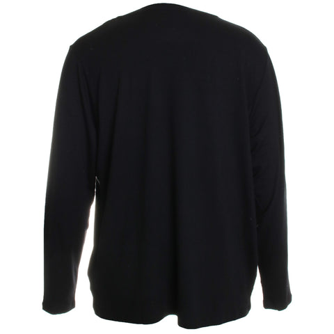 Soft Touch Long Sleeve Semi Relaxed V-Neck