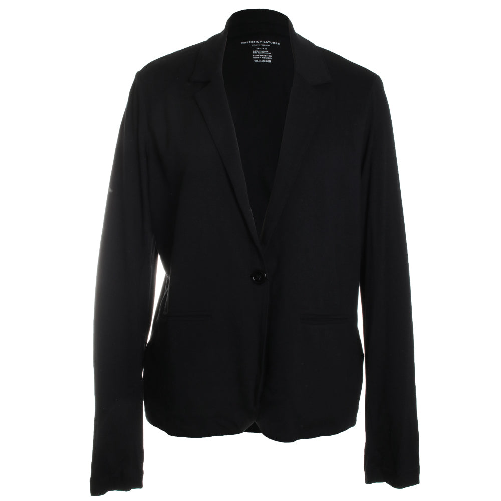 Soft Touch One Button Blazer