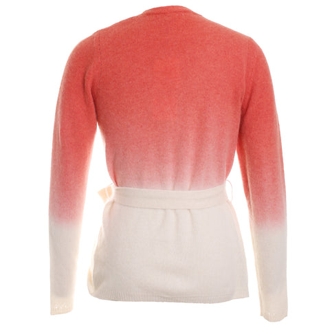 Ultra Soft Novelty Ombre Pointelle Detail Cardigan