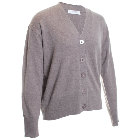 Cashmere Seamless V-Neck Cardigan