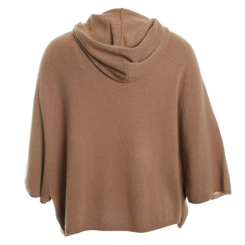 Cashmere Seamless 3/4 Sleeve Hoodie