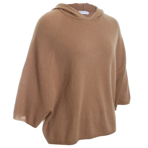 Cashmere Seamless 3/4 Sleeve Hoodie