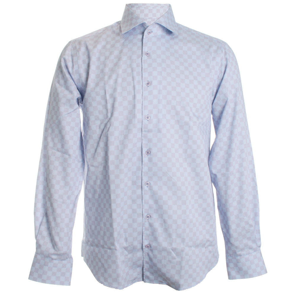 Chess Graduate Roll Collar Dress Shirt