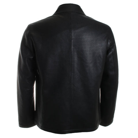 Python Leather Jacket