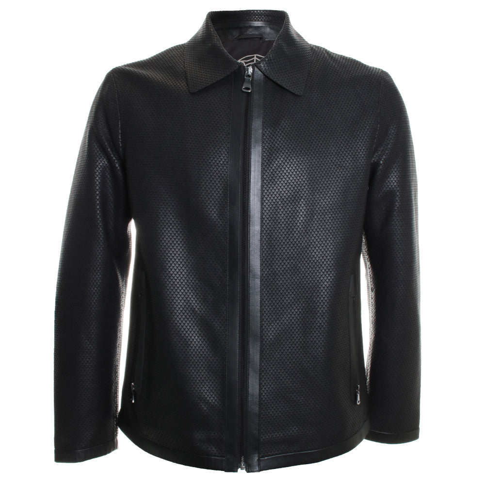 Python Leather Jacket