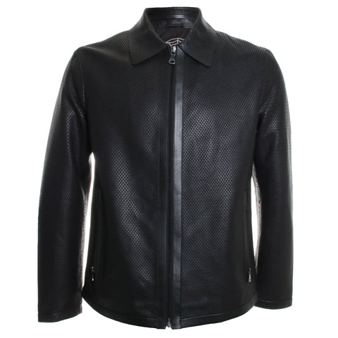 Python Leather Jacket
