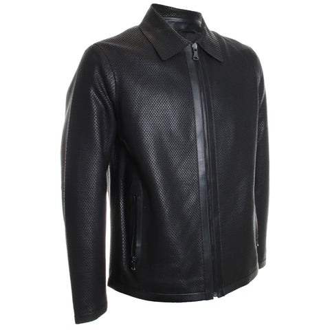 Python Leather Jacket