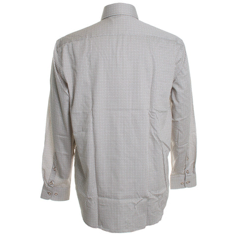 Tan Andrew Rolled Collar Shirt