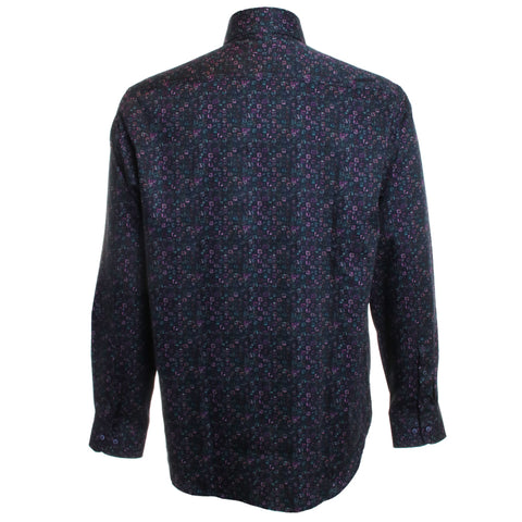 Teal Plum Square Shirt