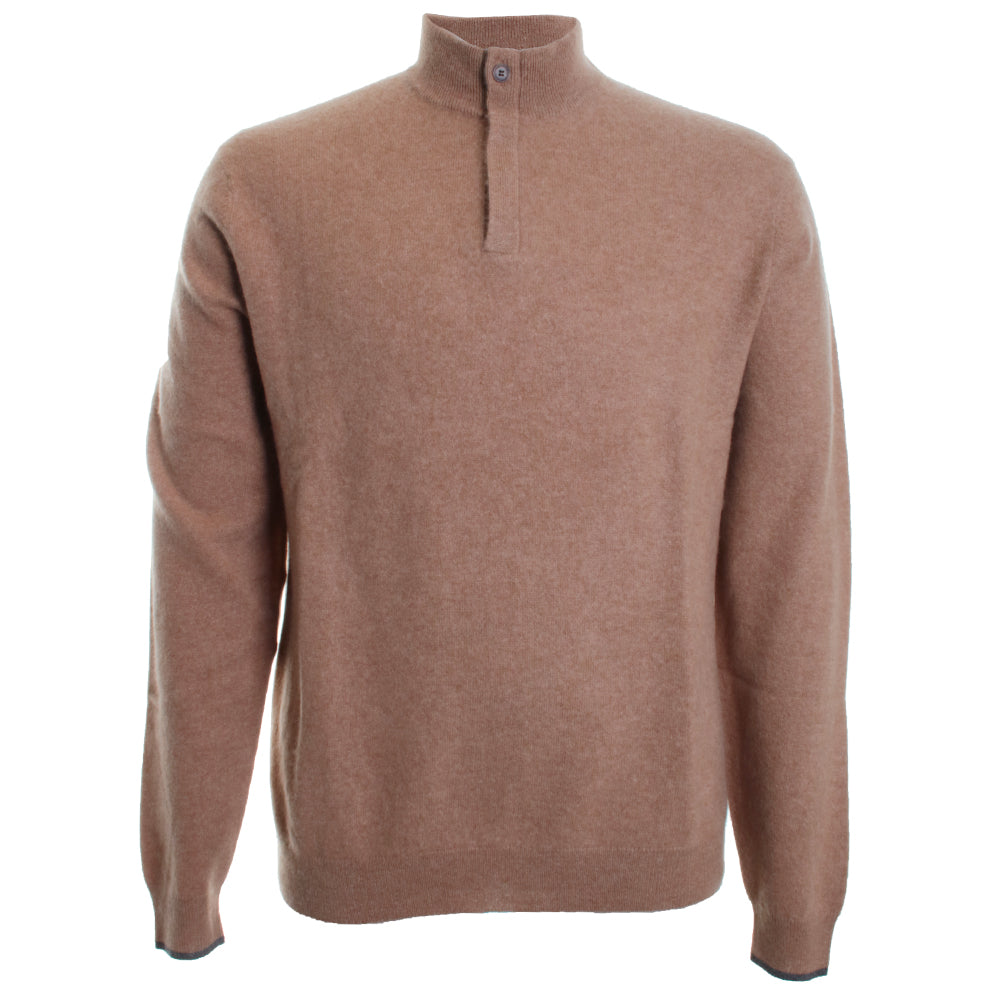 Cashmere 1/4 Button Down