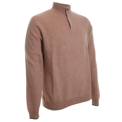 Cashmere 1/4 Button Down