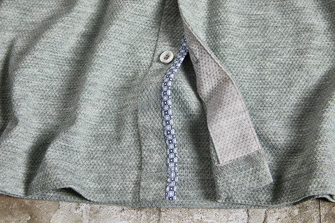 Heather Honeycomb Knit Shirt