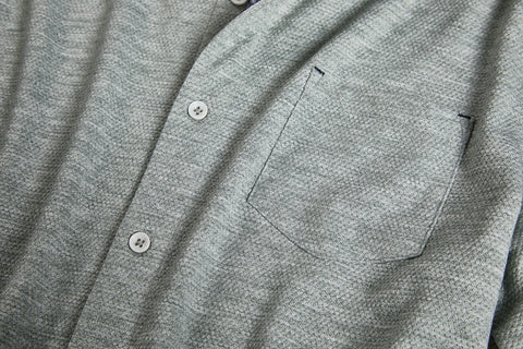 Heather Honeycomb Knit Shirt