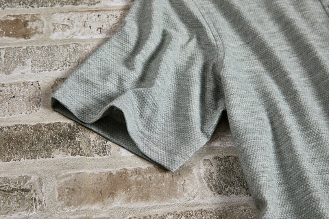 Heather Honeycomb Knit Shirt