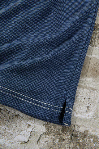 Waffle Slub Poly Polo