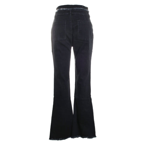 Double Waist Band Denim Jean