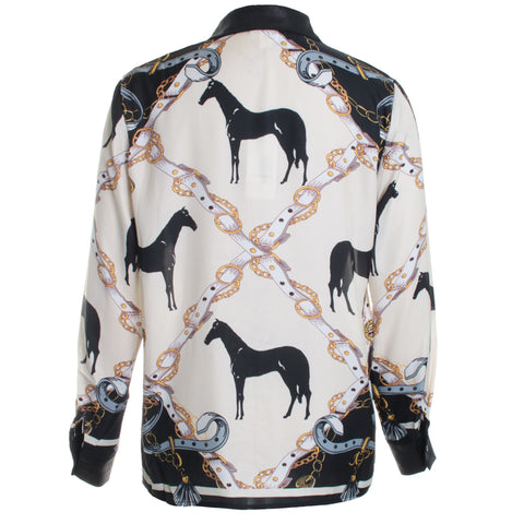 Equestrian Pleather Combo Jean