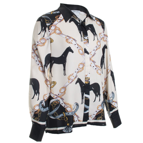 Equestrian Pleather Combo Jean