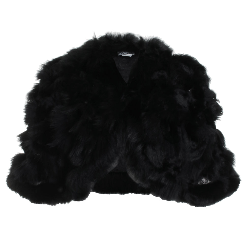 Rabbit Roset Fox Trim Bolero Jacket