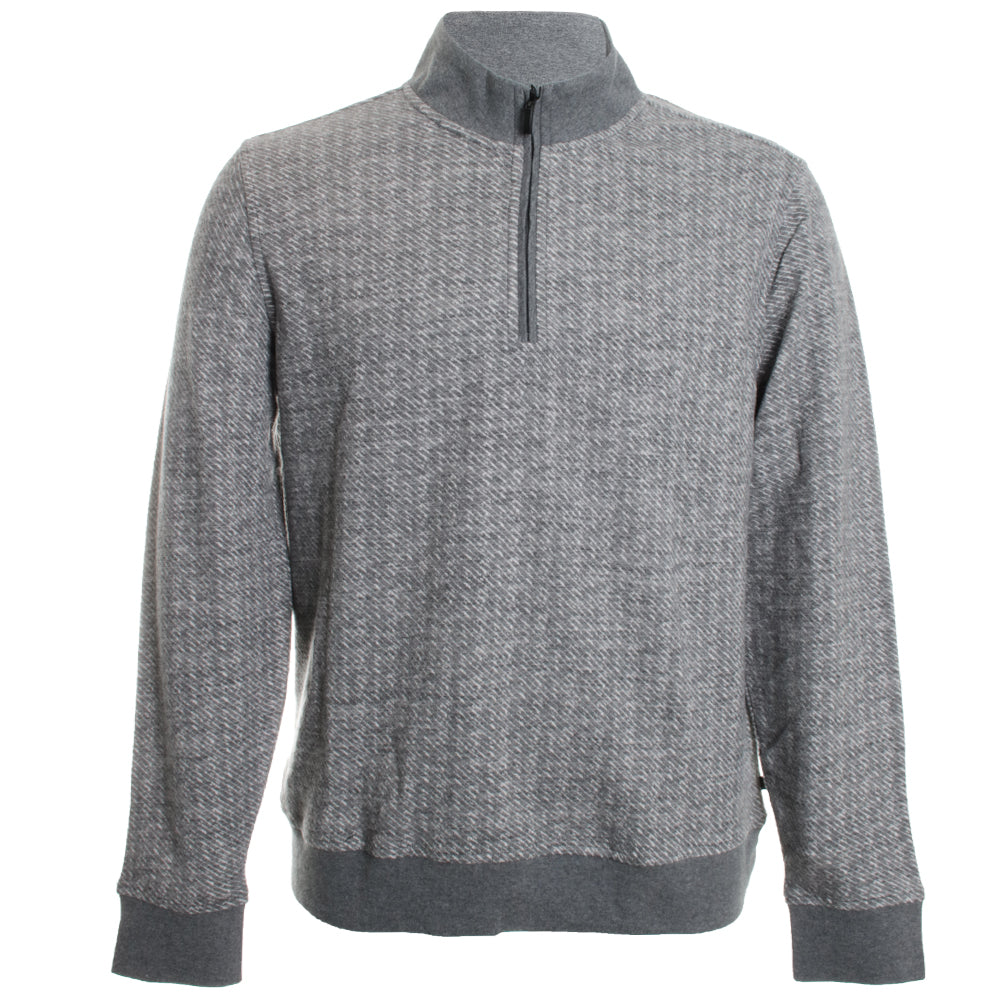 Cedro Grey Zip Pullover