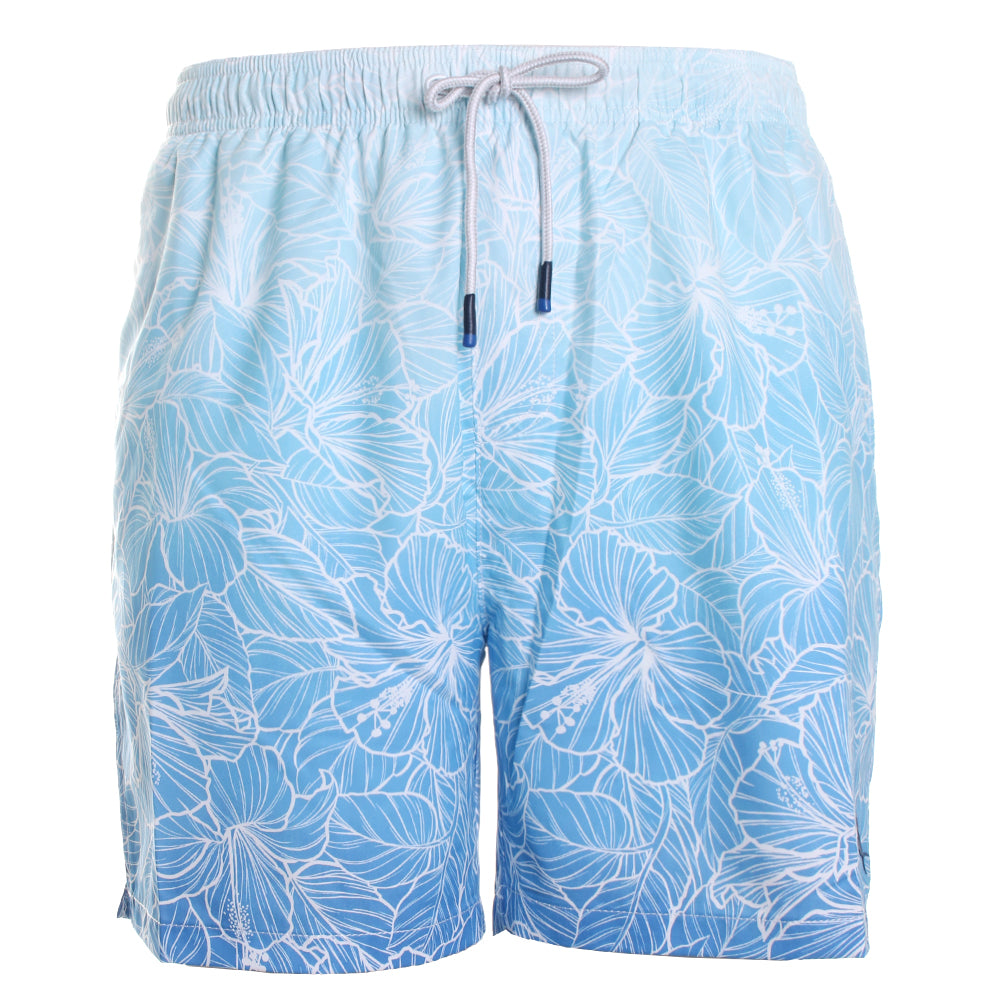 Naples High Tide Hibiscus Swimming Trunks