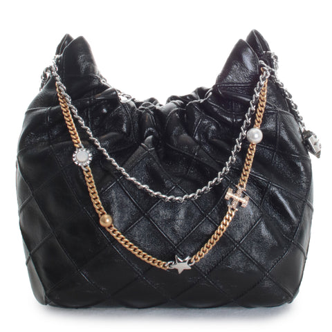 Fleming Distressed Mini Hobo Bag