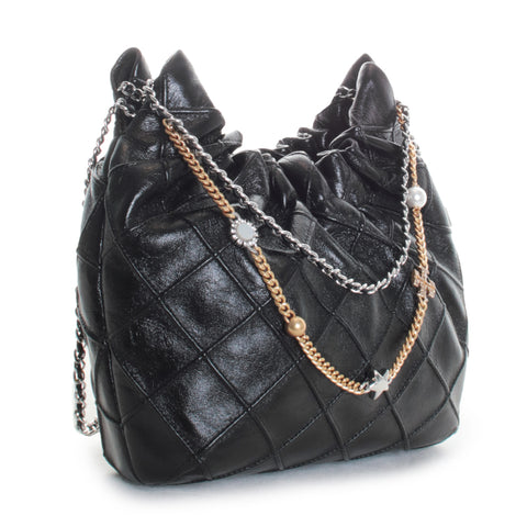 Fleming Distressed Mini Hobo Bag