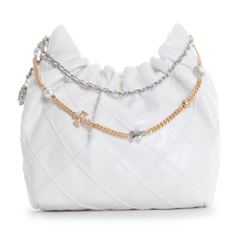 Fleming Distressed Mini Hobo Bag