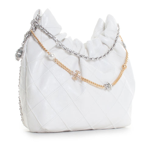 Fleming Distressed Mini Hobo Bag