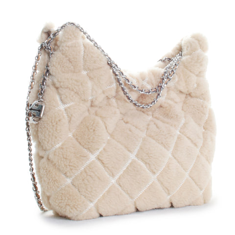 Fleming Shearling Mini Hobo