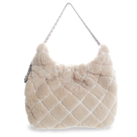 Fleming Shearling Mini Hobo