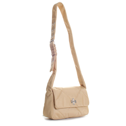 Kira Diamond Quilt Nylon Messenger Bag