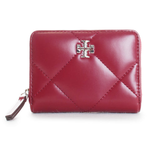 Kira Diamond Quilt Small Zip Around Wallet