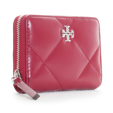 Kira Diamond Quilt Small Zip Around Wallet