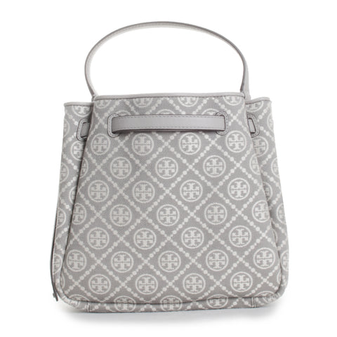 Romy T Monogram Bucket Bag