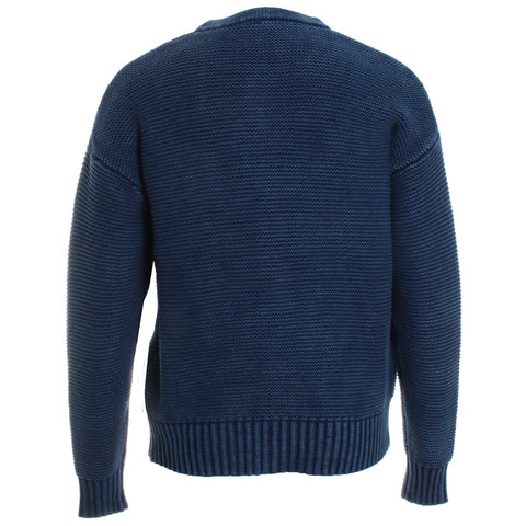 Button-Front Sweater Cardigan