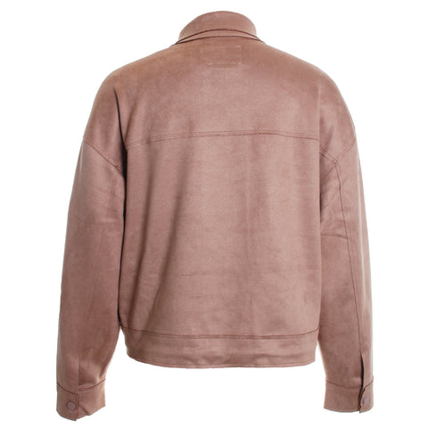 Drop Shoulder Jacket with Pockets