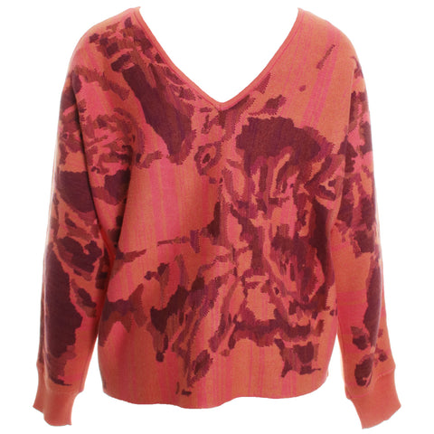 Wear 2 Ways Jacquard Sweater