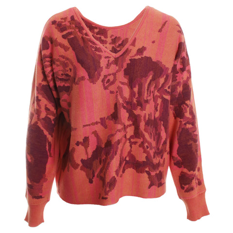 Wear 2 Ways Jacquard Sweater