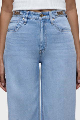 James High Rise Wide Leg w/ Accent Hardware
