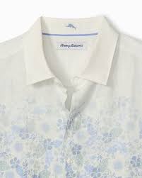 La Flores Fade Long-Sleeve Linen Shirt