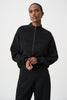 Zipper High Neck Top