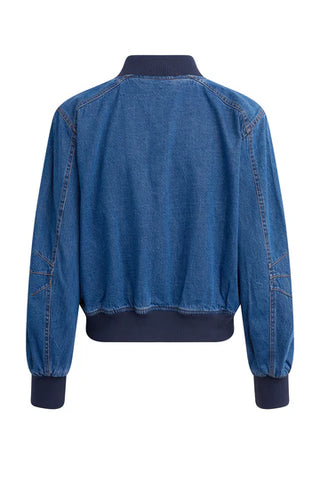 Denim Bomber Jacket