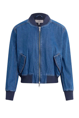 Denim Bomber Jacket