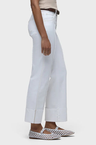 Rosie Pintucked Cuffed Wide Leg