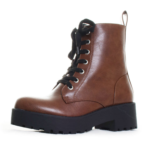 Mazzy Smooth Combat Boots